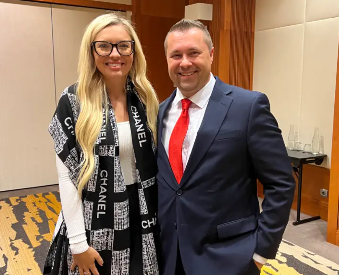 Katie Kay and Oleksiy Ihnatenkov, Los Angeles, 2024